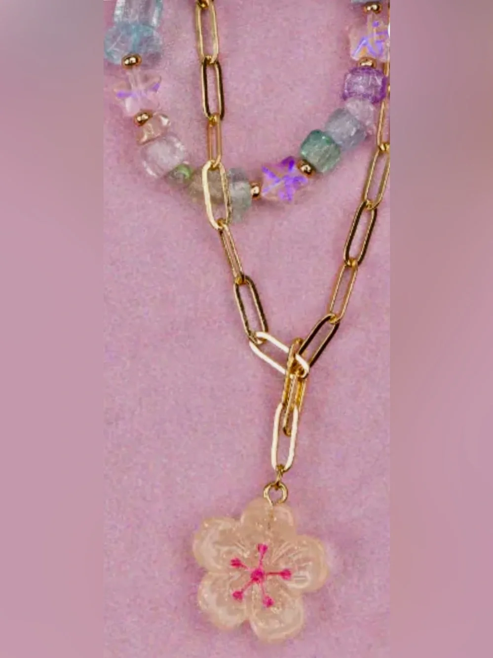 Great Pretenders Boutique Chic Garden Gem Necklace